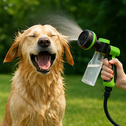 2-in-1 Dog massage & bath brush