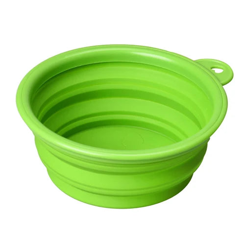 Compact travel bowl for pets – lightweight, portable & easy to clean