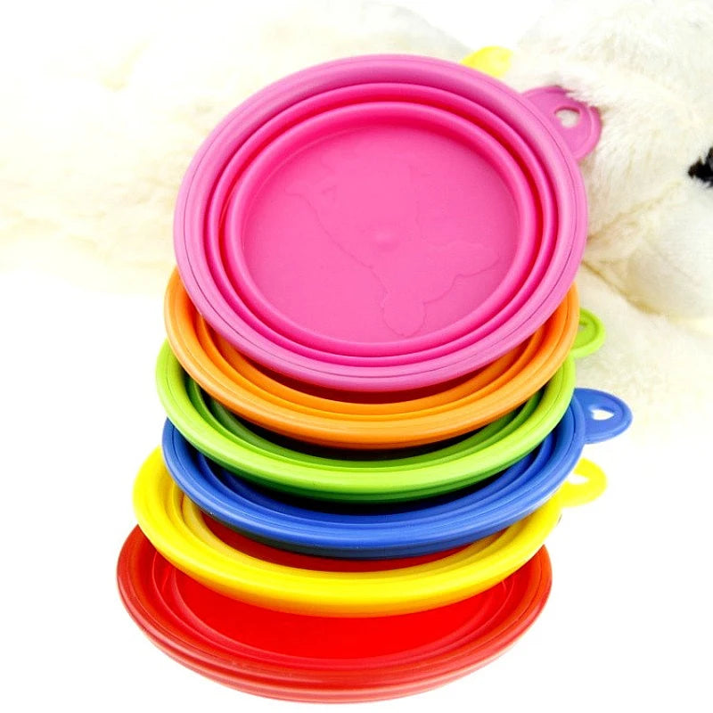 Compact travel bowl for pets – lightweight, portable & easy to clean