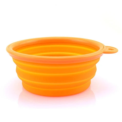 Compact travel bowl for pets – lightweight, portable & easy to clean