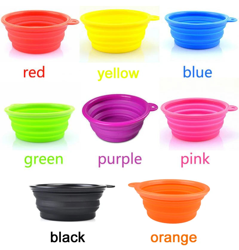 Compact travel bowl for pets – lightweight, portable & easy to clean