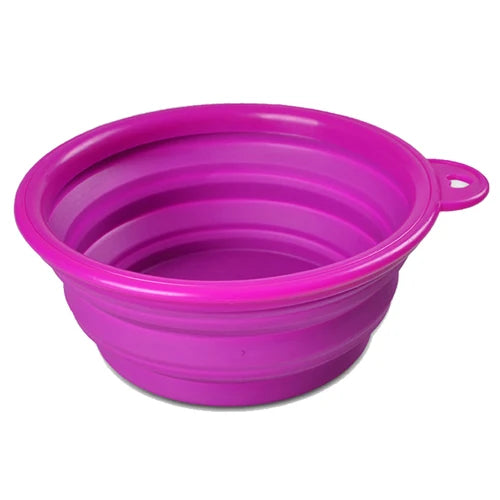 Compact travel bowl for pets – lightweight, portable & easy to clean