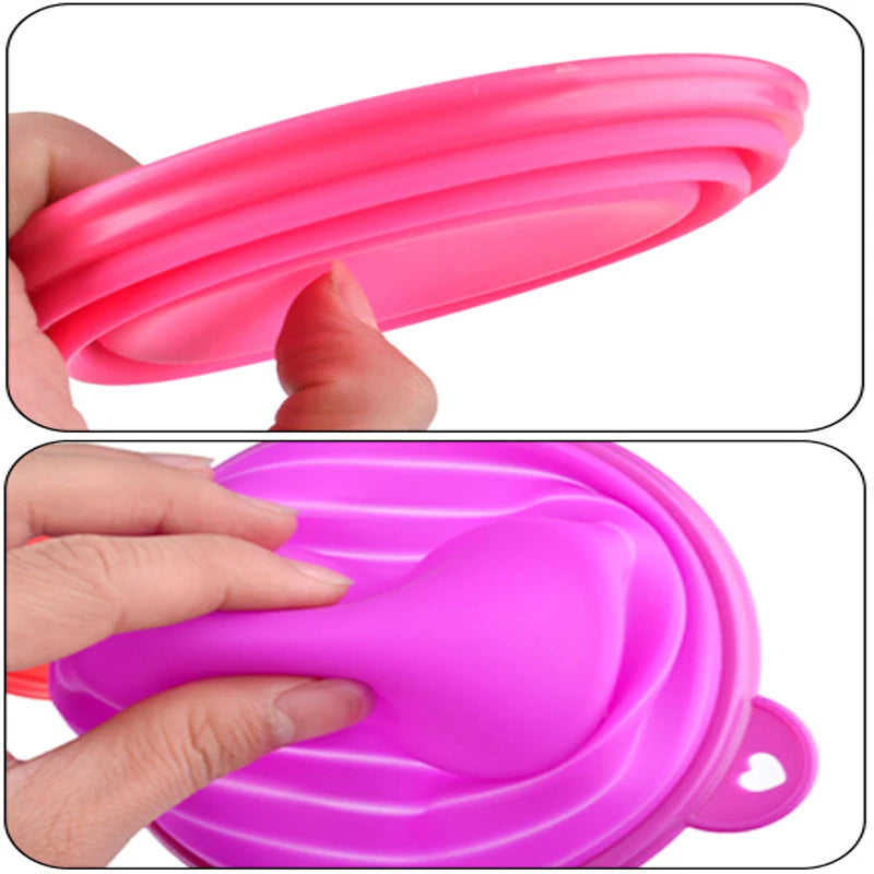 Compact travel bowl for pets – lightweight, portable & easy to clean
