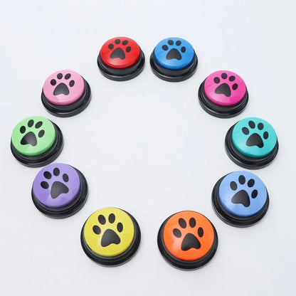 Recordable talking button for dogs – Fun & interactive pet communication toy