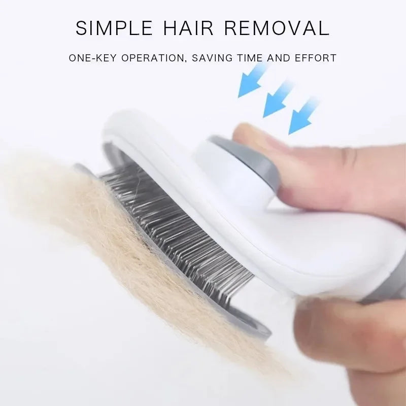 Premium pet grooming brush – Effective hair remover for dogs