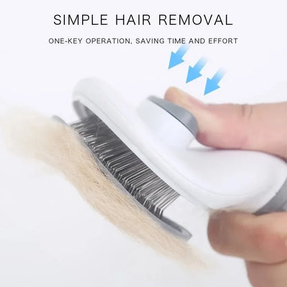 Premium pet grooming brush – Effective hair remover for dogs