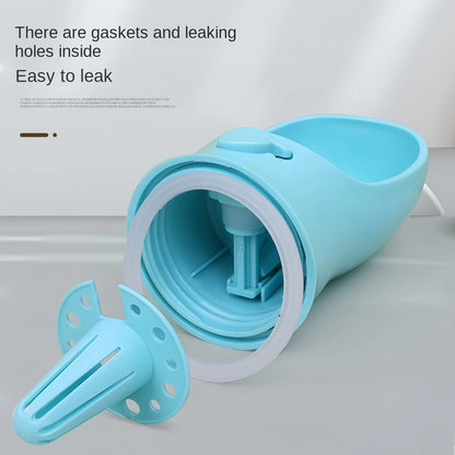 2-in-1 Portable Pet Water Bottle & Food Container – Travel Feeder for Dogs