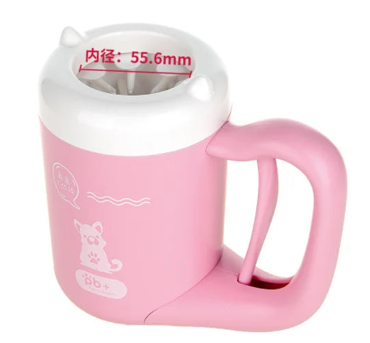 Portable pet paw cleaner cup – Quick & gentle paw washing On-the-Go!