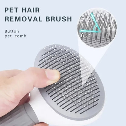 Premium pet grooming brush – Effective hair remover for dogs