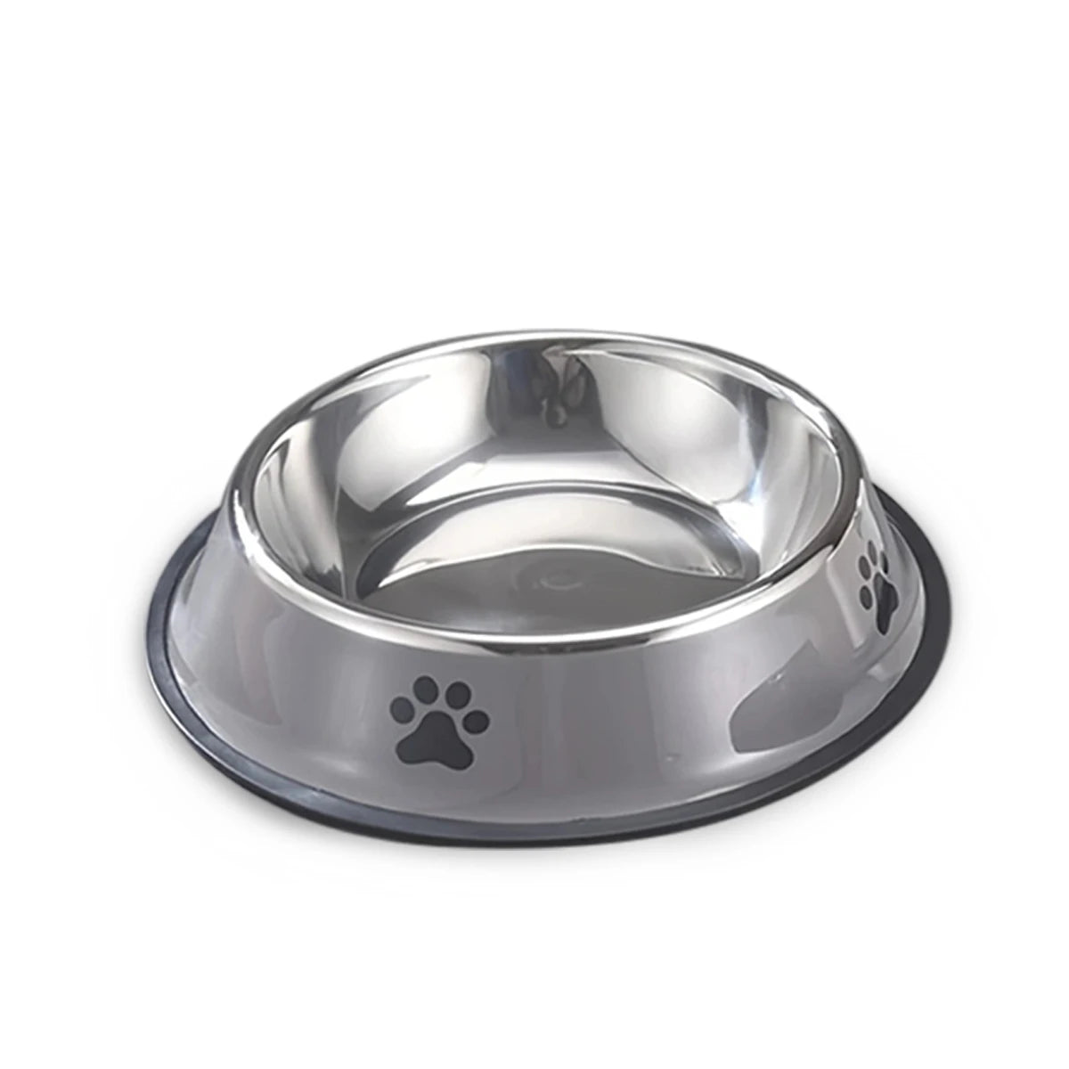 Premium pet feeding bowl – Stainless steel, non-slip & dishwasher safe