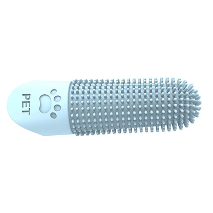 Soft silicone pet finger toothbrush – Gentle & effective oral care for dogs