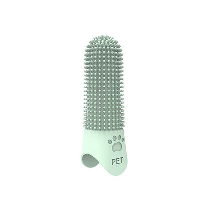 Soft silicone pet finger toothbrush – Gentle & effective oral care for dogs