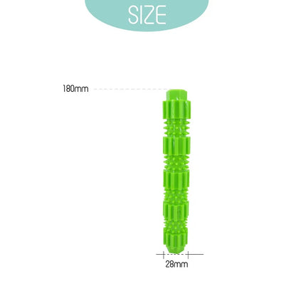 Ultra-durable chew toy for dogs – Treat dispensing & teeth cleaning rubber toy