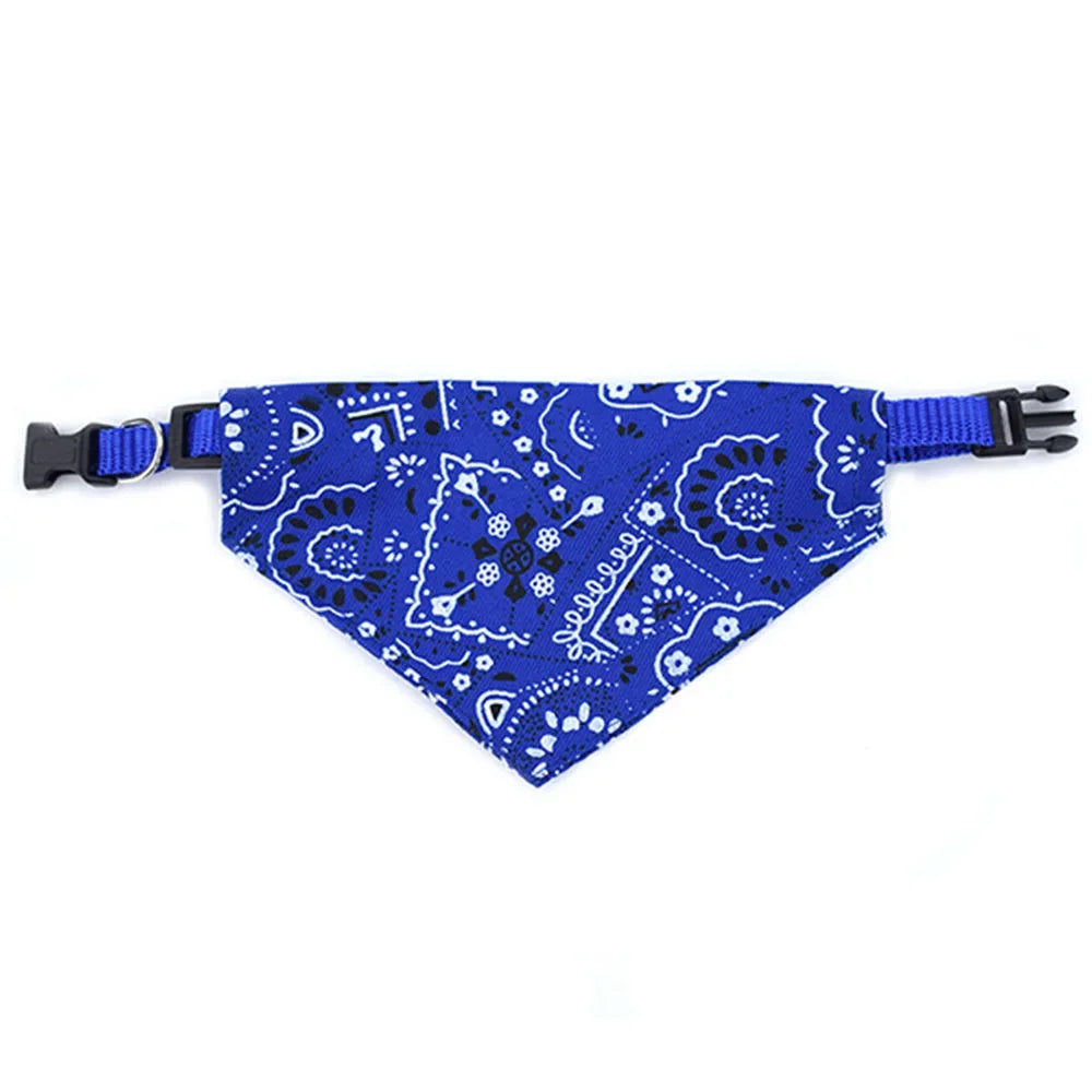 Stylish dog bandana collar – Adjustable scarf for small to large dogs
