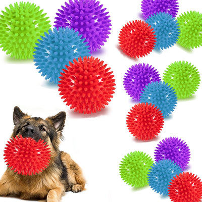 1/36pcs spiky squeaky ball toy – safe, durable, and tons of fun!