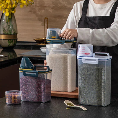 Smart kibble keeper / moisture-proof food storage for pets
