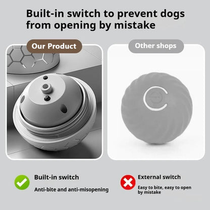 Smart interactive toy ball – keep your pet moving & happy !