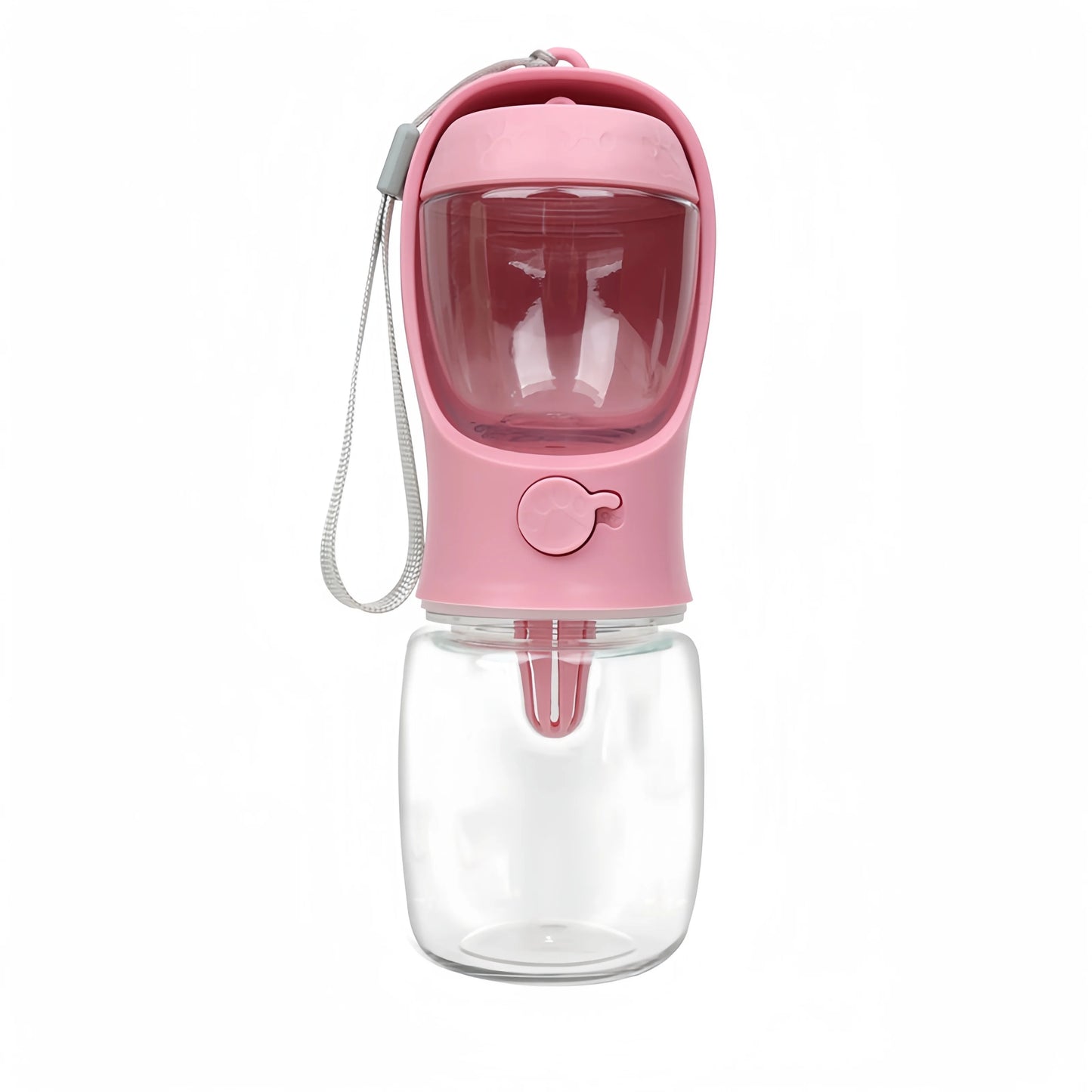 2-in-1 Portable Pet Water Bottle & Food Container – Travel Feeder for Dogs