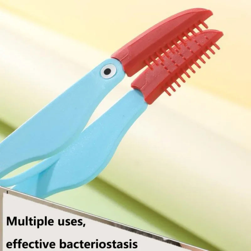 Gentle pet tear stain cleaning brush