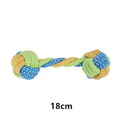 Durable cotton rope chew toy for dogs – Dental & interactive fun