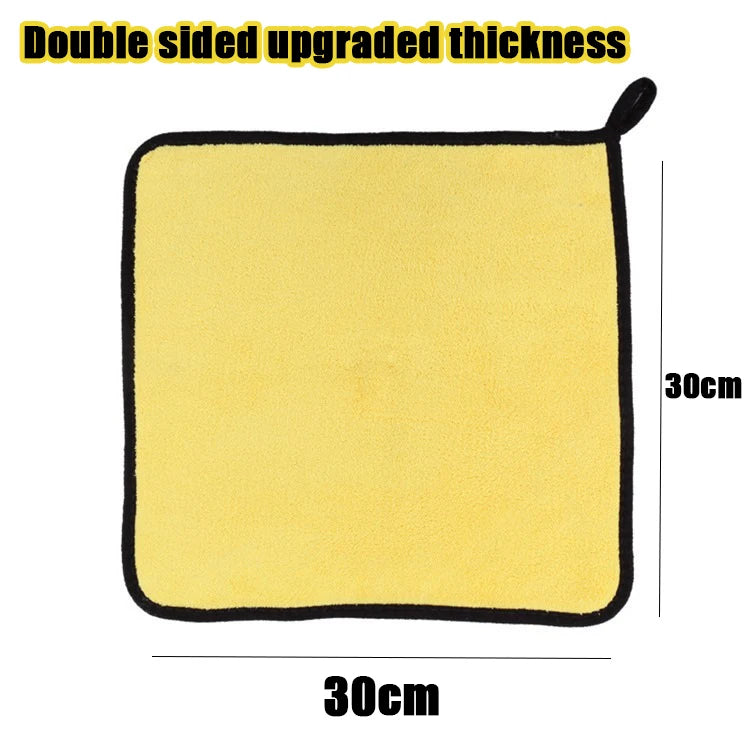 Ultra-absorbent quick-dry pet towel – Soft coral fleece for dogs