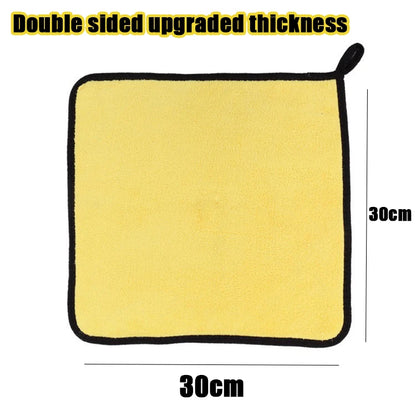Ultra-absorbent quick-dry pet towel – Soft coral fleece for dogs