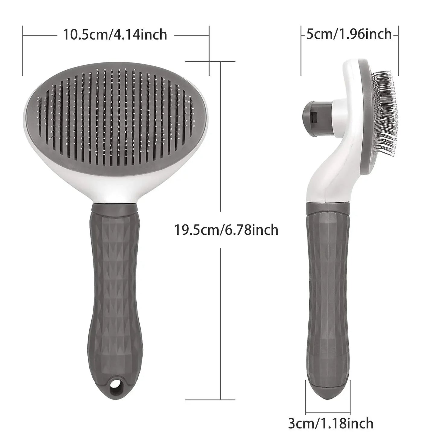 Premium pet grooming brush – Effective hair remover for dogs