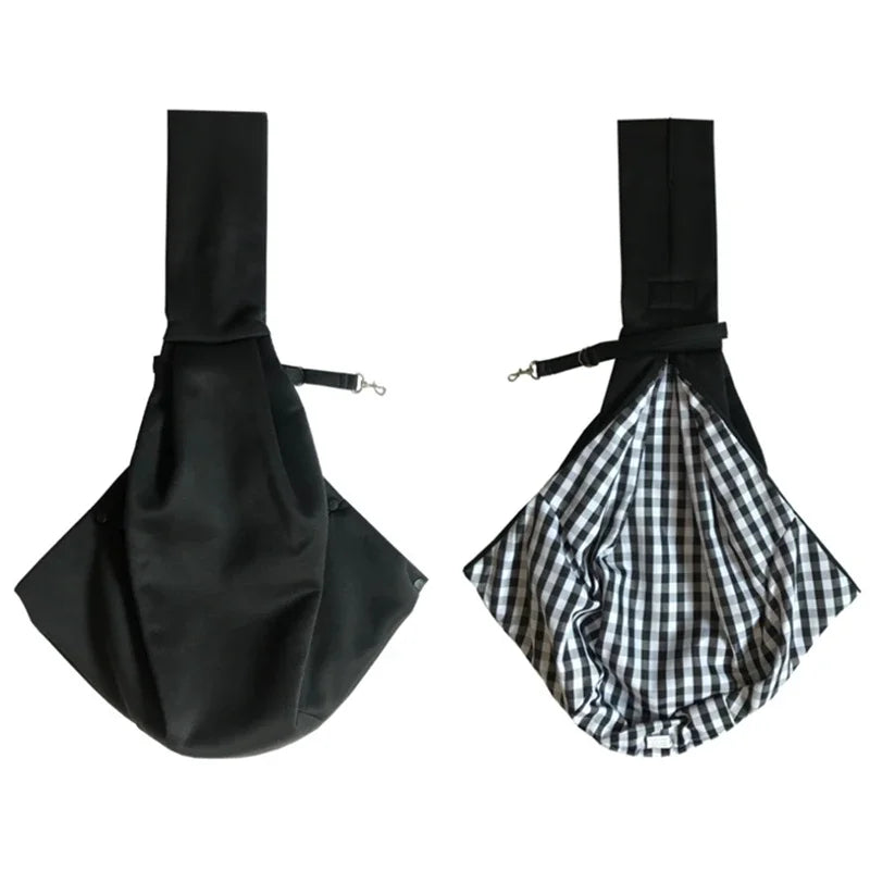 Fashionable pet sling carrier – comfortable & secure travel bag