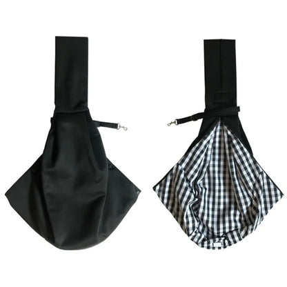 Fashionable pet sling carrier – comfortable & secure travel bag