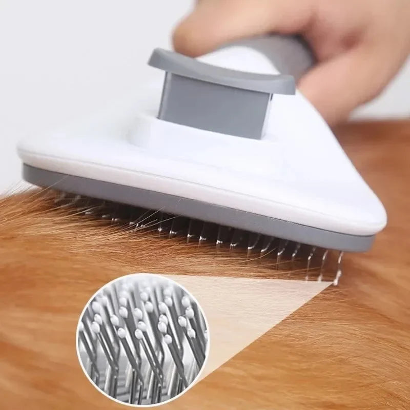 Premium pet grooming brush – Effective hair remover for dogs