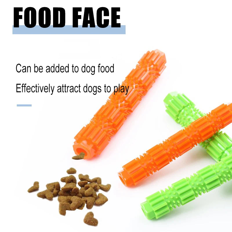 Ultra-durable chew toy for dogs – Treat dispensing & teeth cleaning rubber toy