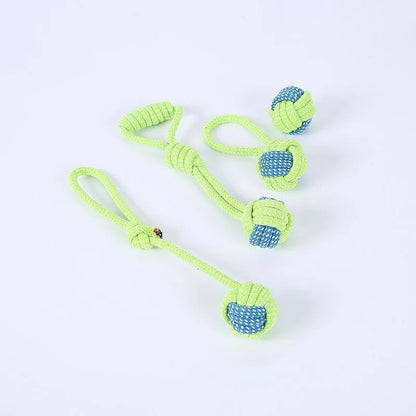 Durable cotton rope chew toy for dogs – Dental & interactive fun