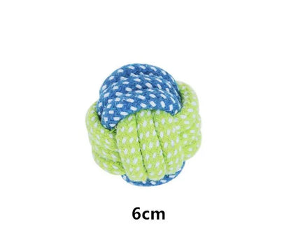 Durable cotton rope chew toy for dogs – Dental & interactive fun
