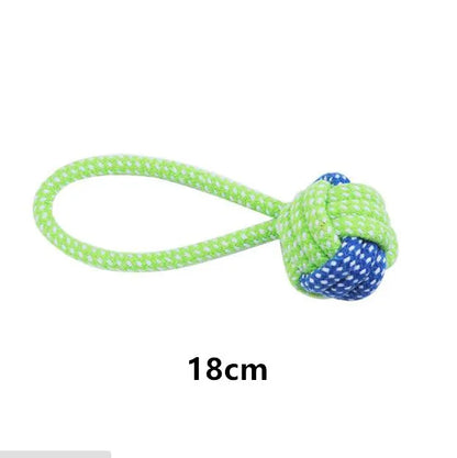 Durable cotton rope chew toy for dogs – Dental & interactive fun