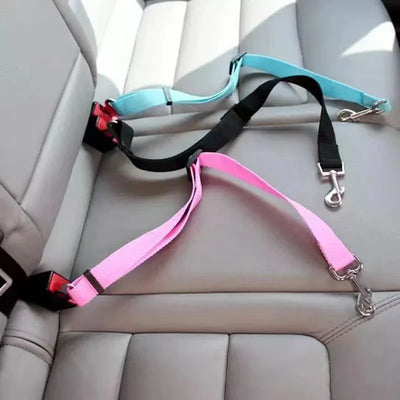 Adjustable pet car seat belt – safe rides, happy pets