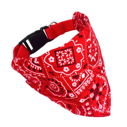 Stylish dog bandana collar – Adjustable scarf for small to large dogs