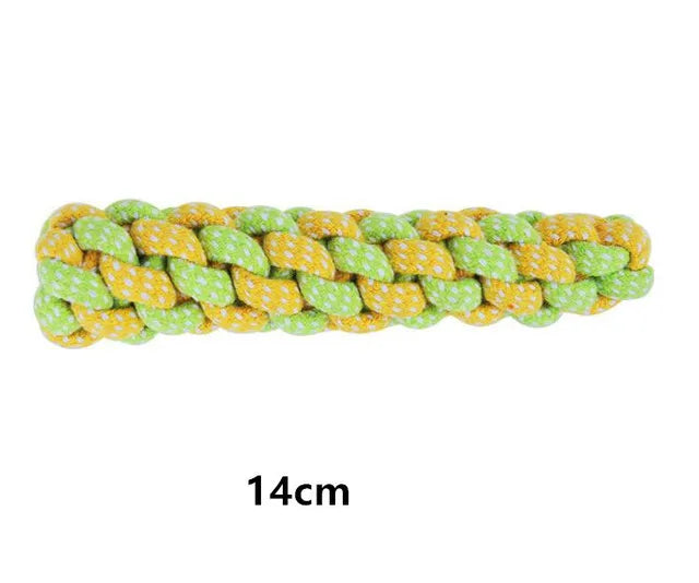 Durable cotton rope chew toy for dogs – Dental & interactive fun