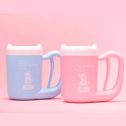Portable pet paw cleaner cup – Quick & gentle paw washing On-the-Go!