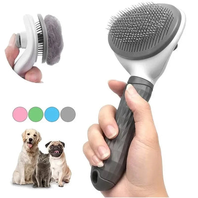 Premium pet grooming brush – Effective hair remover for dogs