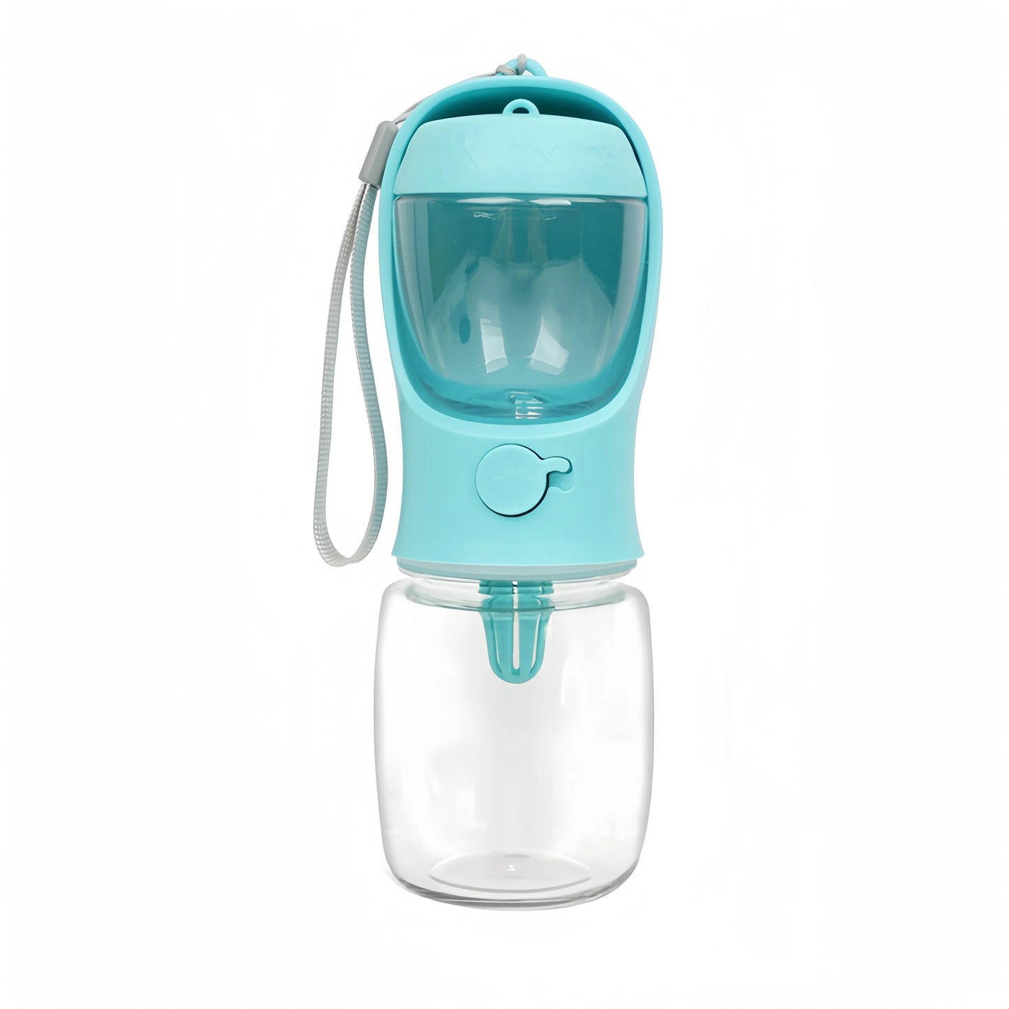2-in-1 Portable Pet Water Bottle & Food Container – Travel Feeder for Dogs