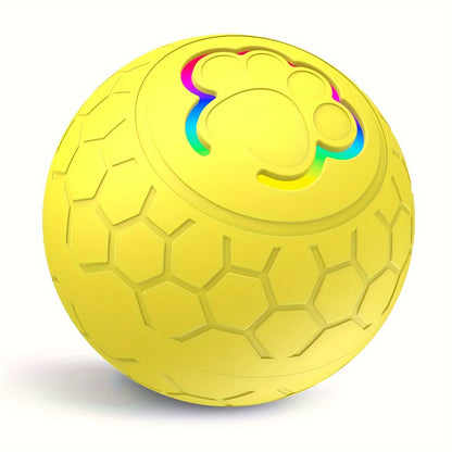 Smart interactive toy ball – keep your pet moving & happy !