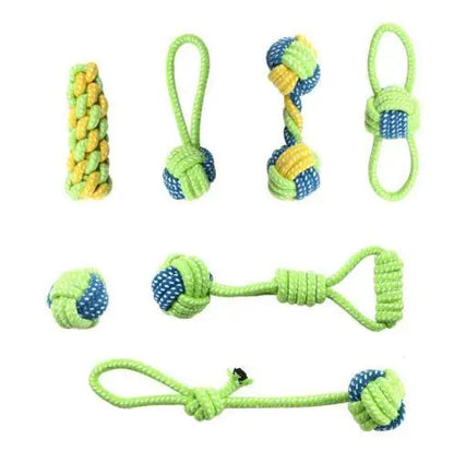 Durable cotton rope chew toy for dogs – Dental & interactive fun