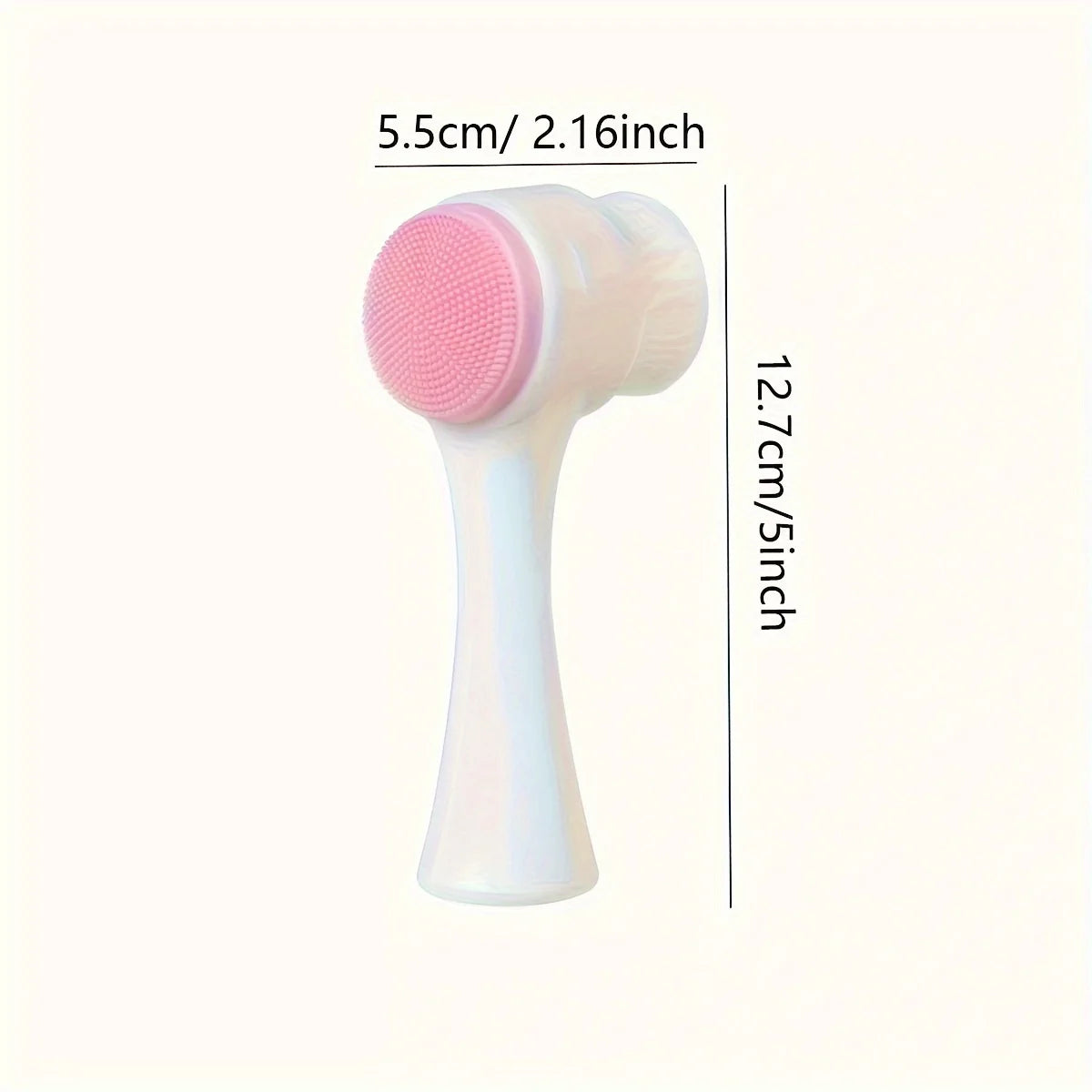 Dual-sided silicone pet paw cleaner & massage Brush – Gentle grooming for healthy coats & claws