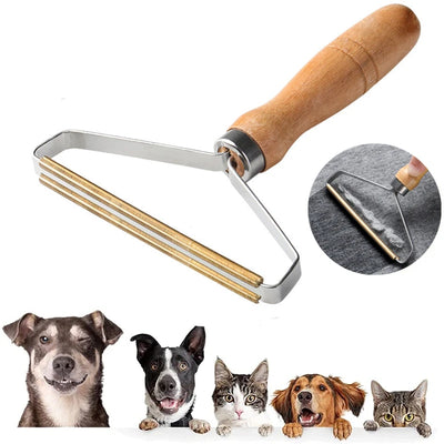 Multi-surface pet hair & lint remover brush – Effective cleaning for dogs, cats & clothing