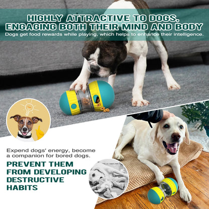 Slow feeder puzzle toy for dogs – mental stimulation ball