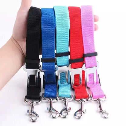 Adjustable pet car seat belt – safe rides, happy pets