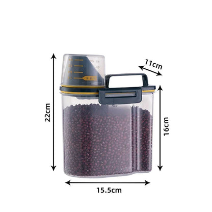 Smart kibble keeper / moisture-proof food storage for pets